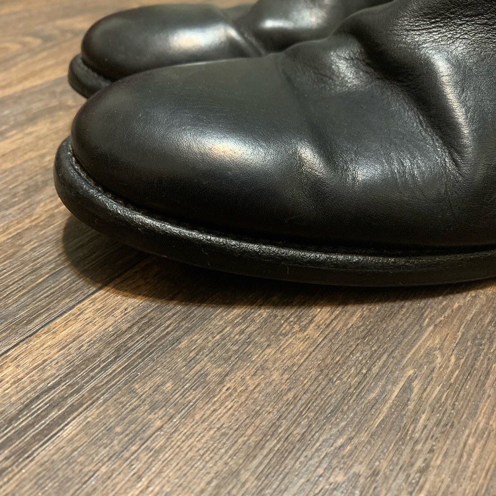 Guidi 989 Horse Leather Vintage Backzip Black Boots (REAR FIND) Size: 44 - Picture 11 of 15